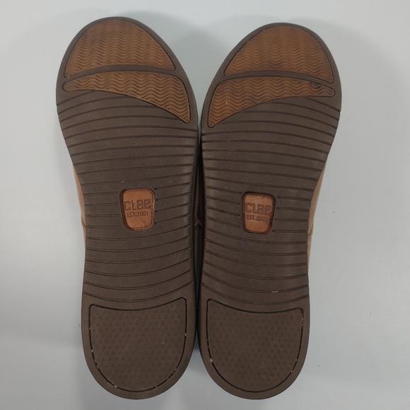 Clae Ellington Mens Tan Suede Lace Up Sneaker Oxford Shoes Size 10 - Picture 10 of 11